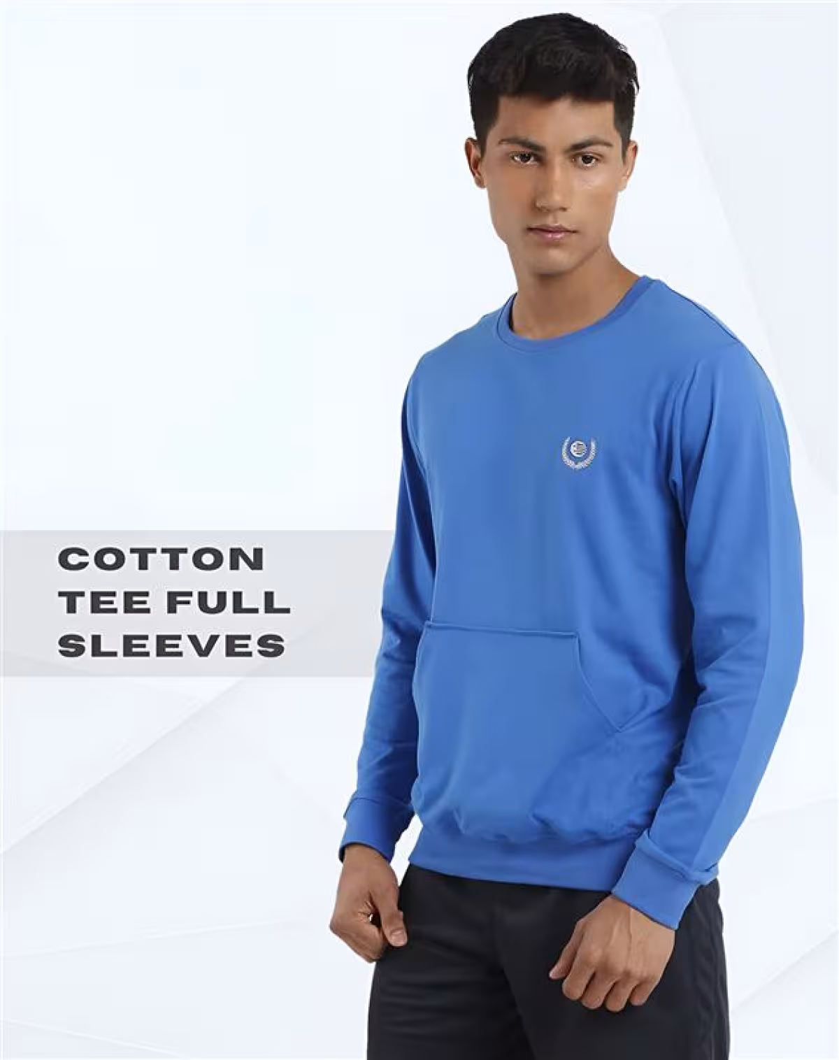 Athlete Mens Cotton Tee Full Sleeve