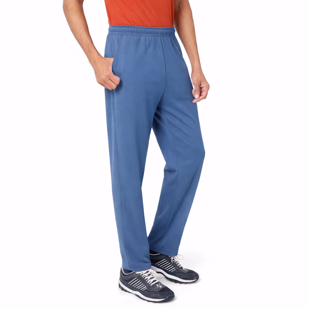 Athlete Mens Trackpants Core in Air Force, image 2