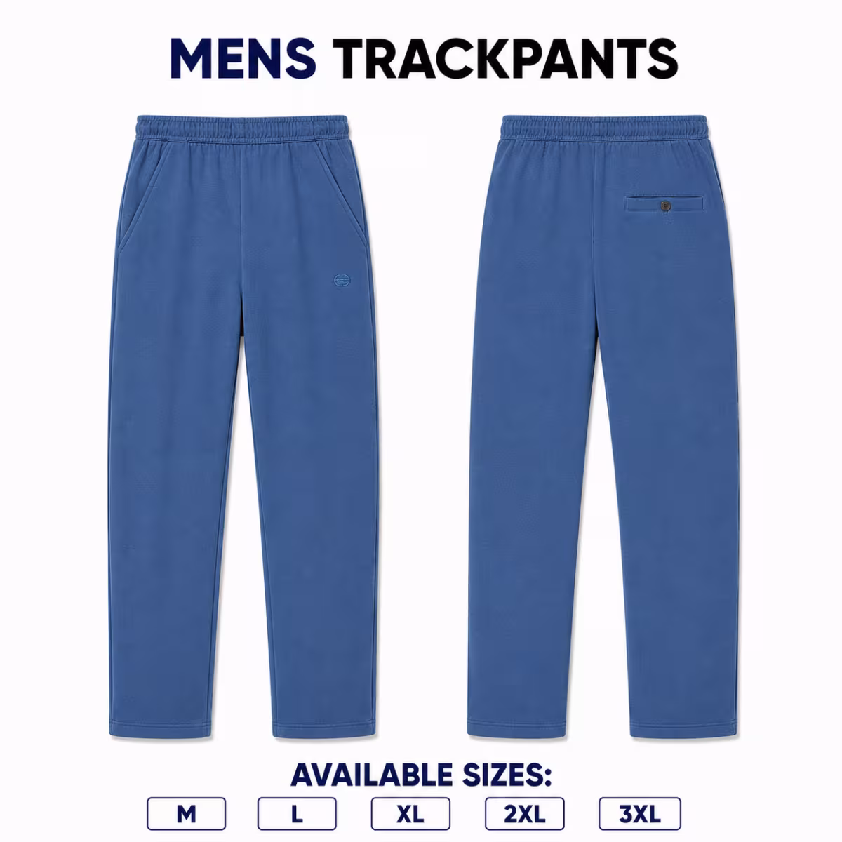 Athlete Mens Trackpants Core in Air Force, image 7