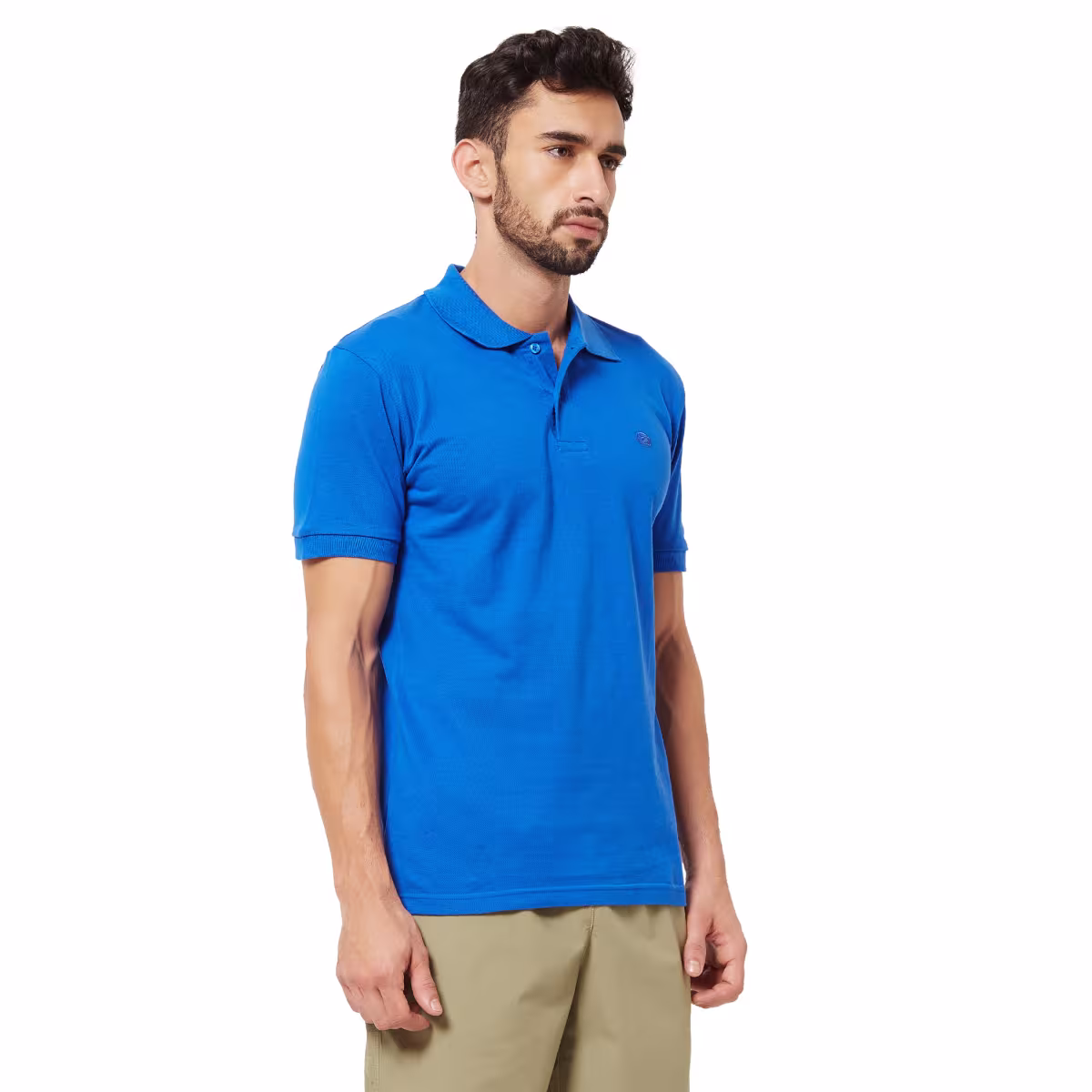 Athlete Mens Polo Tshirt in Royal Blue, image 4