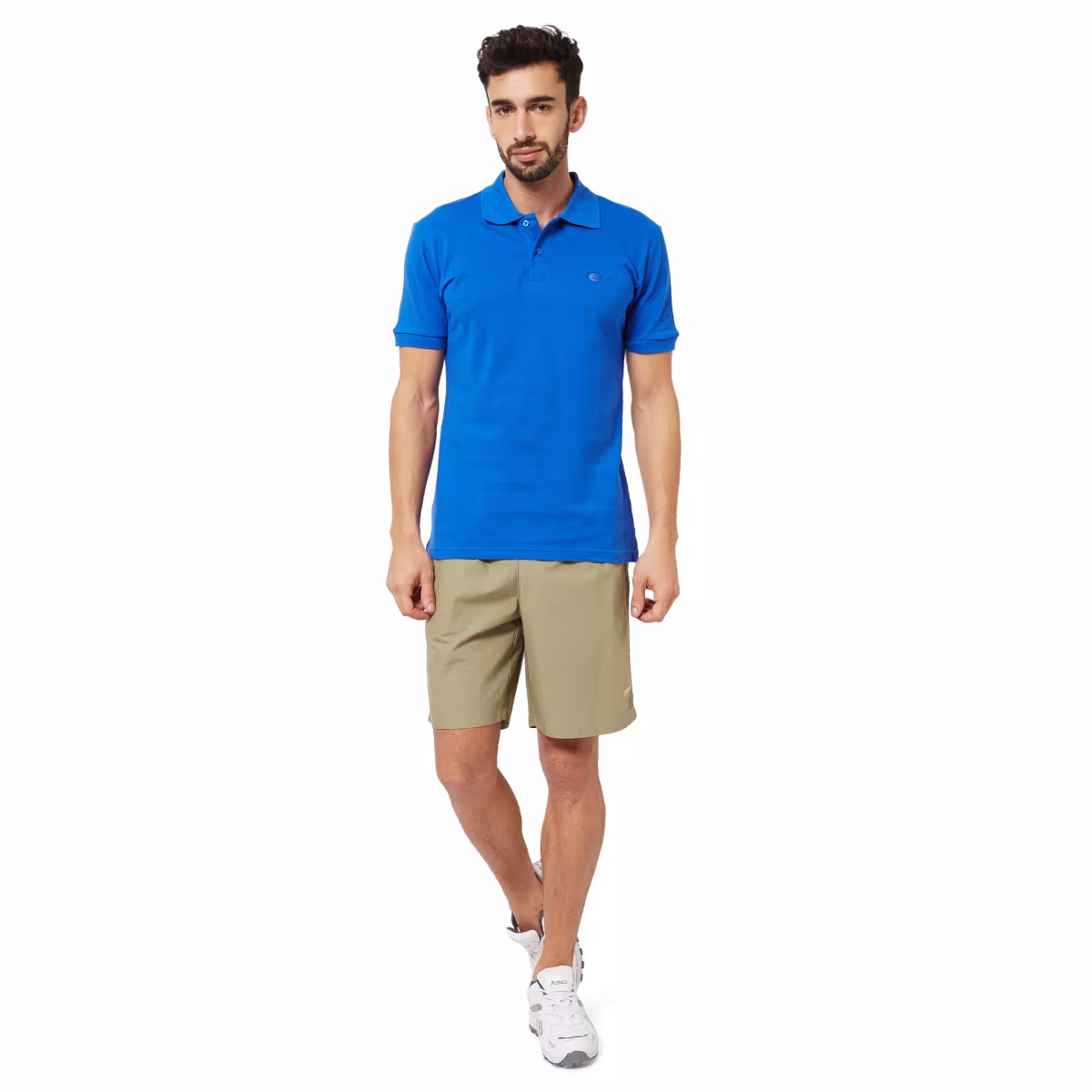 Athlete Mens Polo Tshirt in Royal Blue, image 2