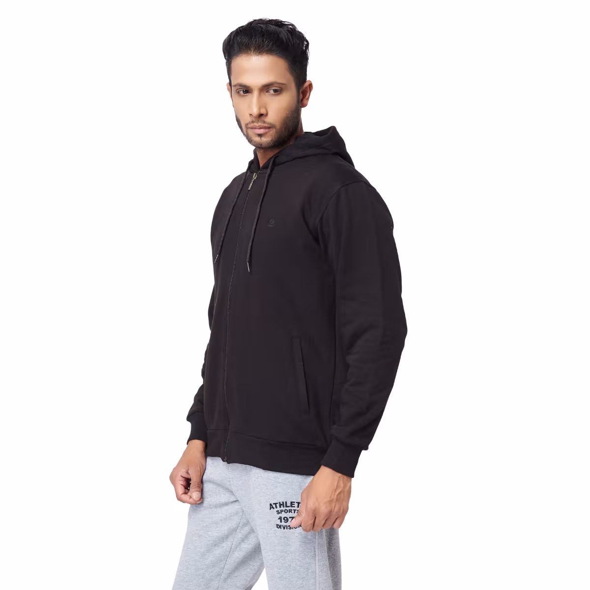 Athlete Mens Hoodie Zip